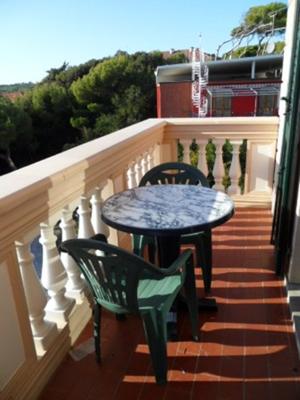 View from Balcony in the Villa Casa Marina.